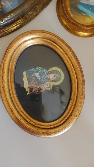 4 quadretti vintage