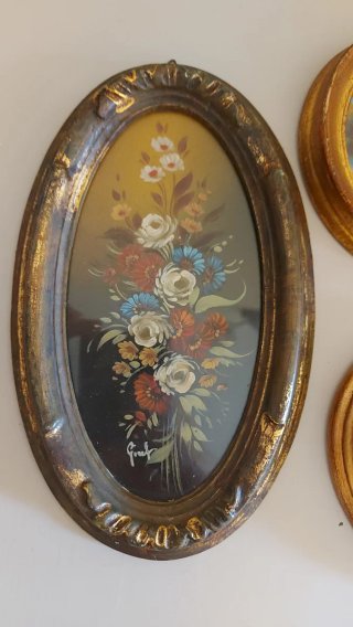 4 quadretti vintage