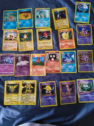 Lote Cartas Pokémon Antiguas Varias