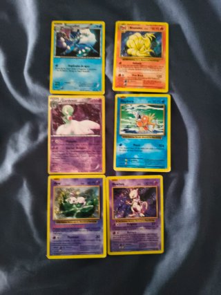 Lote Cartas Pokémon Antiguas Varias