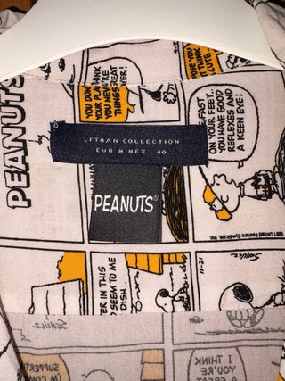 Camisa Lefties Snoopy Manga Corta