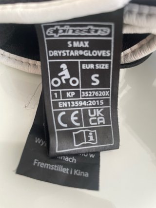 Guantes Alpinestars S-Max Drystar Negro
