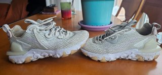 Zapatillas Nike React Vision Beige/Rosa