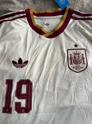 Camiseta España 2ª Equipación Lamine Yamal 19