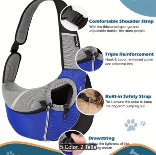 Bolso bandolera de perro pequeño
