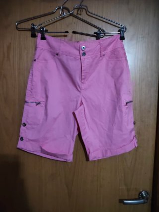 Pantalón corto rosa
