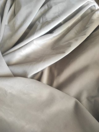 Cortinas terciopelo gris Zara Home