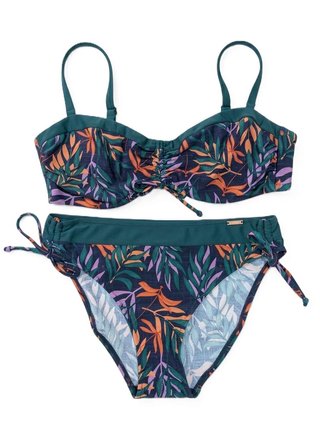 Bikini YSABEL MORA Copa C Estampado Hojas