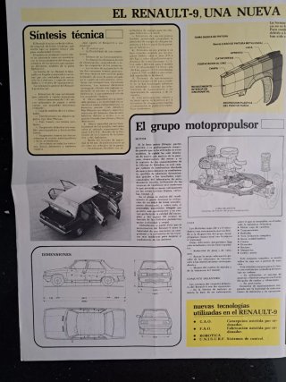 Revista Nueve Expres Marzo 1982 - Lanzamiento R9