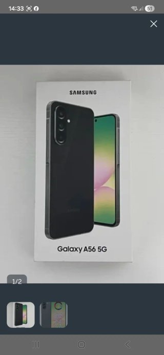 Samsung Galaxy A56 5G 256GB Negro