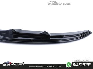 SPOILER DELANTERO PARA BMW SERIE 3 E92/E93 2006-2010 NEGRO BRILLO
