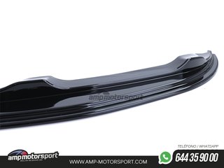 SPOILER DELANTERO PARA BMW SERIE 3 E90/E91 2005-2008 NEGRO BRILLO