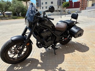 Honda Rebel 500 Edición Especial Negro.