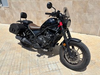 Honda Rebel 500 Edición Especial Negro.