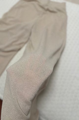 Pantalón Pierna Ancha Beige