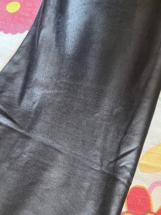 Leggings efecto piel mujer negros