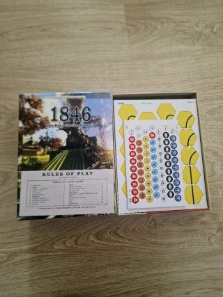 1846 The Race for the Midwest Juego de Mesa