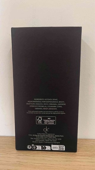 Perfume Calvin Klein CK Be Eau de Toilette 200ml