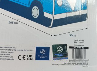 Tienda campaña infantil Volkswagen NUEVA