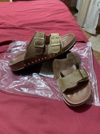 Sandalias Birkenstock Marrones Talla 38
