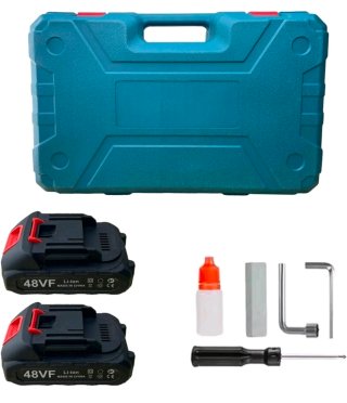 Motosega + Cesoia + 2 Batterie 48v kit Potatura