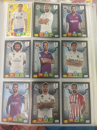 Pack Cromos Platinium 10 LaLiga 18/19