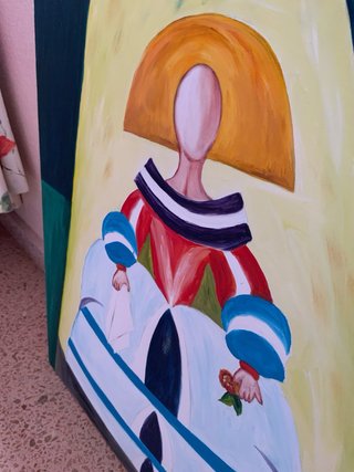 Cuadro acrílico inspirado en Las Meninas