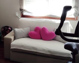Sofá Cama gris 2 Plazas