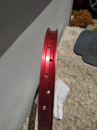 Llanta BMX Roja Black Sheep