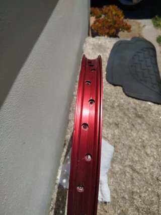 Llanta BMX Roja Black Sheep