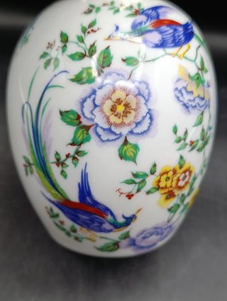 Lámpara Berger Limoges Porcelana y Metal