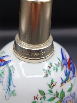 Lámpara Berger Limoges Porcelana y Metal
