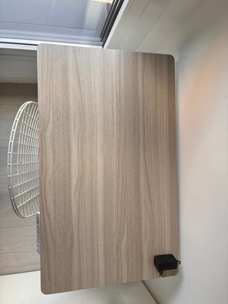 Escritorio Elevable Eléctrico Nogal Claro