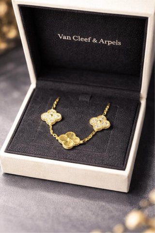 Pulsera Van Cleef & Arpels Oro Diamantes