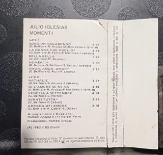 2 Musicassette Julio Iglesias