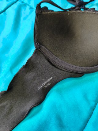 Top Bikini Push Up Calzedonia Negro Talla 90