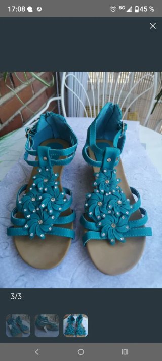 Sandalias NUEVAS T.40