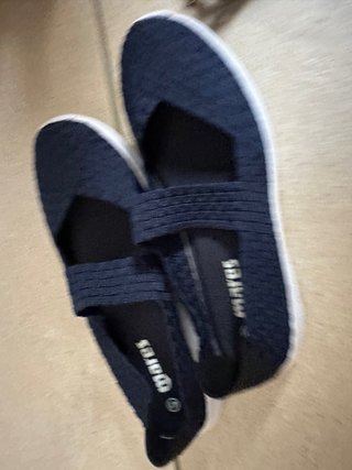 Scarpe donna blu e bianche
