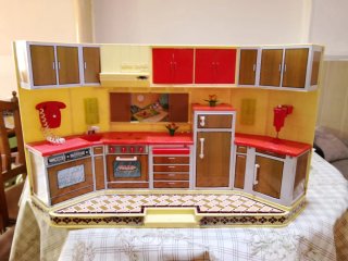 Cocina de juguete vintage años 70