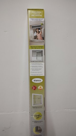 Mosquitera enrollable 130x160 cm