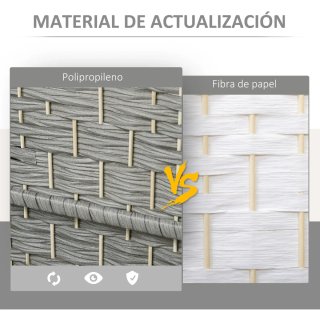 Biombo Separador de Ambientes 6 Paneles