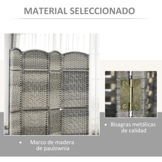 Biombo Separador de Ambientes 6 Paneles