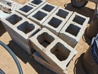 41 unidades bloque de hormigón para construcción