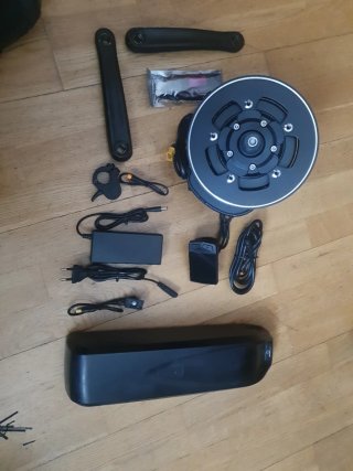 Kit conversion  Bicicleta Eléctrica Completo tdsz2