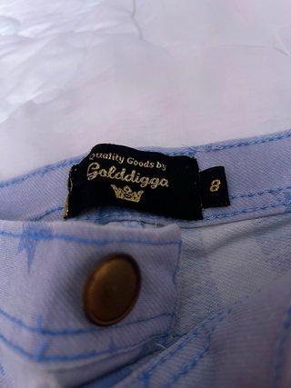 Jegging estampado americano Golddigga Talla 8