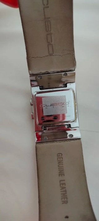 Reloj Custó Mujer Blanco y Plateado