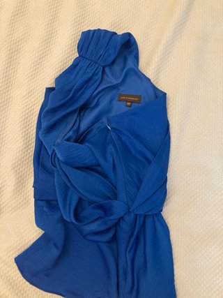 Blusa Adolfo Dominguez Azul klein 38