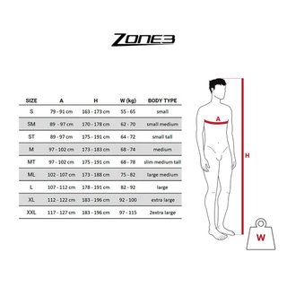 Traje neopreno Zone3 Versa Swimrun talla S.