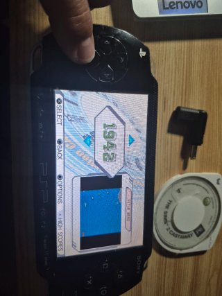 PSP 1004 Fat Negra Funcional con UMD