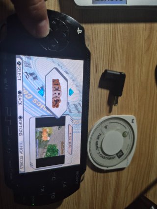 PSP 1004 Fat Negra Funcional con UMD